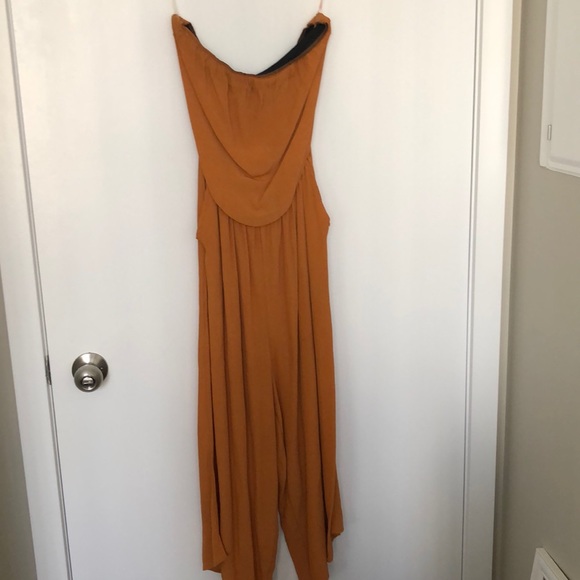 M-Boutique Orange strapless romper - Picture 2 of 2
